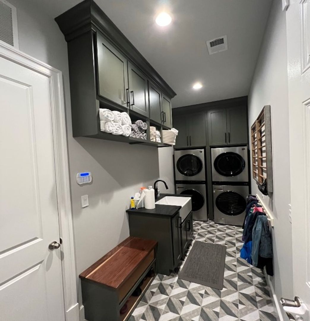 customized built-in pantry storage
