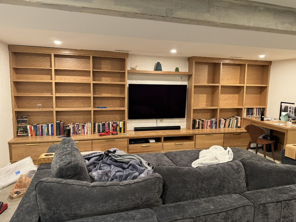 Bourbon Library Built-Ins